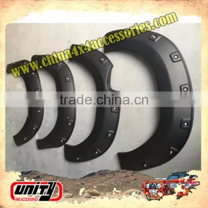 HILUX REVO Retrofit Plastic Wheel With Nail Wheel Eyebrow Fender Flares thumbnail-1