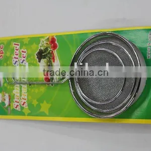 3pc Bright Small Oil Strainer Set thumbnail-1