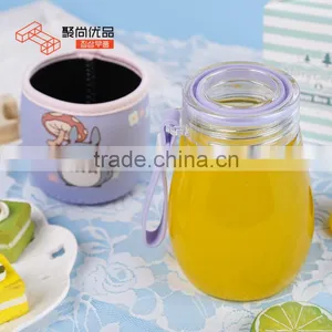 L00055 2017 High Quality Stylish Design Custom Penguin Shape Pyrex Heat-Resistant Clear Glasses Bottles thumbnail-2