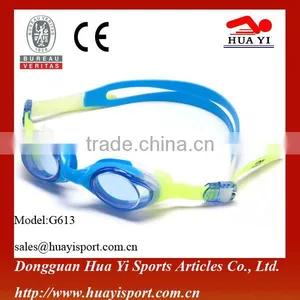 One Peice Top Flexible Logo Printed for Kids Swimming Goggles thumbnail-6