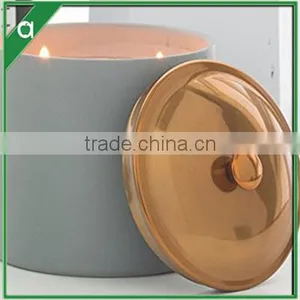 Colored Flameless Candles Making With Lid thumbnail-2