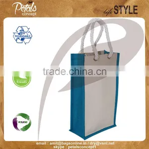 Two Bottle Bag for Water Bottle & Wine Bottle thumbnail-2
