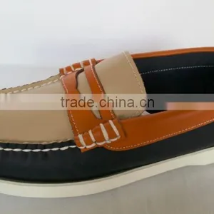 Classic Men's Handsewn Boat Shoes Loafer Shoes Slip on Shoes thumbnail-1