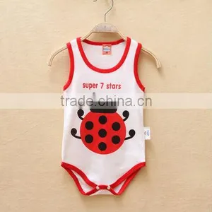 2014 100% Cotton Animal Baby Rompers Wholesale thumbnail-1