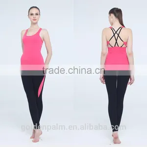 Goldenpalm Apparel Inc Plaid Dyed Sexy Yoga Set Custom for Lady thumbnail-2
