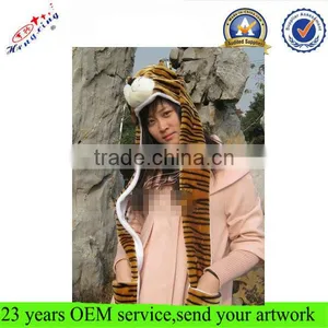 Faux Fur Animal Hat With Paw Long Eared Wholesale Animal Hats thumbnail-1