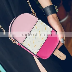 2017 Fashion Child School Bag /cute Kids Bags for Woman Purse Rose Pink Frozen Sucker thumbnail-4
