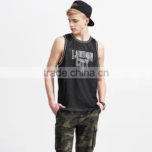 Trendy Printed Wholesale Polyester Tank Tops thumbnail-1