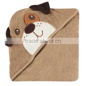 China Supplier Applique Cotton Terry Fabric Swaddle Newborn Organic Cotton Baby Blanket thumbnail-2