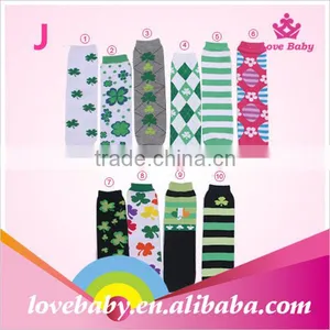 Lasttest Crazy Hotsale Chevron Pattern Hot Boys Sport Leg Warmer Wholsale thumbnail-1