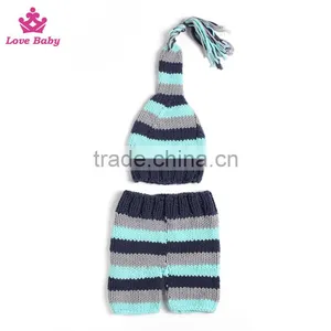 New Arrival Crochet Baby Costume Newborn Photo Props LBP20160218-23 thumbnail-1