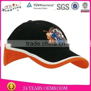 Mesh 6 Panel Applique Baseball Make Custom Fitted Hat thumbnail-1