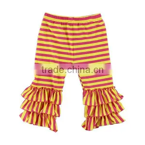 2017 Kaiyo Summer Striped Icing Pants Baby Girls Legging Pants Kids Girls Clothing Whosale Remake Girls Pant thumbnail-1
