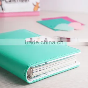 Creative Planner Custom Personal Diary Planner With Metal Buckle Emboss Logo PU Leather Notebook thumbnail-3