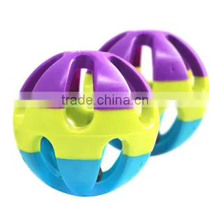 R1913H Qualified Pet Product Manufacturer From China,colorful Rainbow Ball Dog Toy,wholesale Pet Toy thumbnail-1