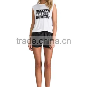 Blank White Tank Top thumbnail-2