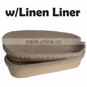 Brotform Banneton 14" Long Bread Sourdough Proving Proofing Basket FREE P&P thumbnail-1