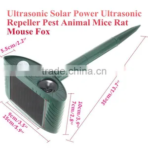 Brand New Ltrasonic Solar Power Eco-friendly Outdoor Garden Ultrasonic Repeller Motion Pest Animal Mice Rat Mouse Fo Control thumbnail-5