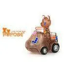 Rubik's Cube Design Translucence PVC POPOBE Bear for Home Desk Decor thumbnail-1