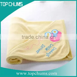 100% Organic Cotton Cartoon Duck Baby Hooded Towel thumbnail-1
