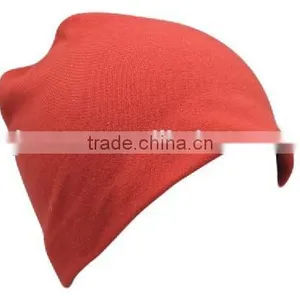 Unisex Sport Knit Stretch Jersey Cotton Beanie Hat thumbnail-6