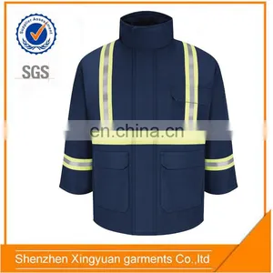 Wholesale Winter Construction Safety Fireproof Protection Jackets thumbnail-6