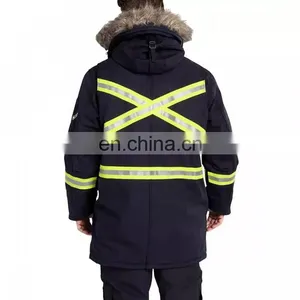 Wholesale Jacket With Safety Clothing for Fire Retardant thumbnail-5