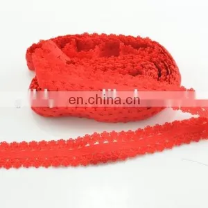 6/8" Elastic Spandex Band Floral Lace thumbnail-6