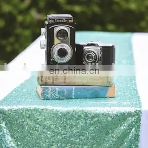 Elegant Shiny Sequins Custom Table Runner thumbnail-4