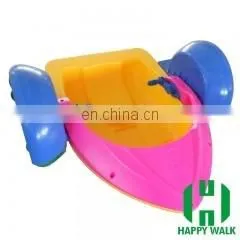 Used Inflatable White Swan Car Boat Small Plastic Boats thumbnail-6