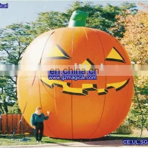 Inflatable Pumpkin Bounce House for Halloween thumbnail-1