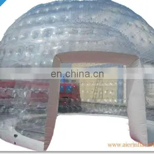 Outdoor Transparent Inflatable Dome Tent thumbnail-1