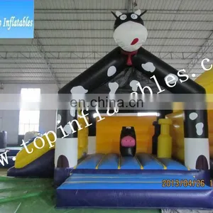 Inflatable Bouncer/used Party Jumpers for Sale/bull Bouncy Castle thumbnail-1