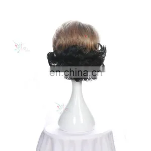 Styler Brand Cheap Cosplay Anime Wigs From China Wholesale Short Black Curly Cosplay Wig thumbnail-2