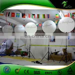 Lamp Aluminum Inflatable Wire Ball LED Lighting Mini Plasma Ball LED Lighted Topiary Balloon thumbnail-2