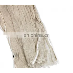 Women Scarf Summer India Linen Available in Variety of Colours thumbnail-1