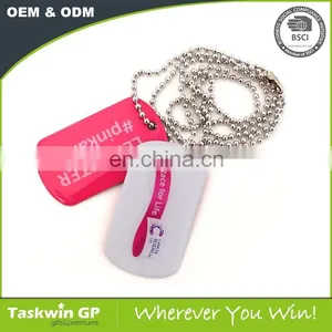 High Quality Military Metal Factory Price Sublimation Dog Tag With Cheap Metal thumbnail-1