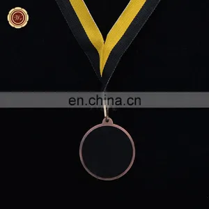 Wr High Quality Custom Sports Metal Medal for Awards Bronze Swimming Medal With Ribbon thumbnail-3