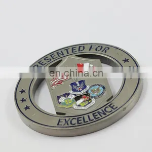 2014 High Quality Enamel American Air Force Challenge Coins thumbnail-5