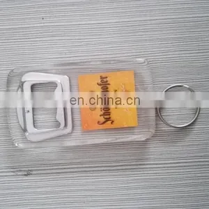 2015 China Plastic Acrylic Souvenir Bottle Opener Custom Keychain thumbnail-4