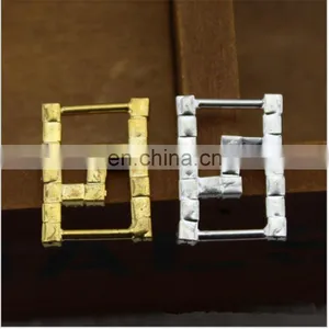 Wholesale Plastic Sliver Gold Ribbon Buckle thumbnail-2