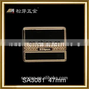 China Gold Supplier Metal Strap Lock Hardware For Bags, Zinc Alloy Hardware Fitting For Handbags thumbnail-3