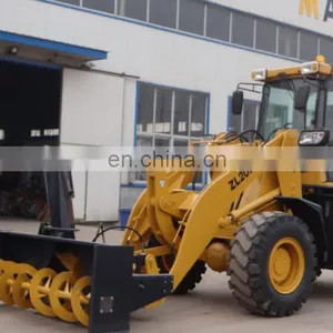 Factory Direct Supply Loader With Snow Plough , Snow Blower Wheel Loader thumbnail-5