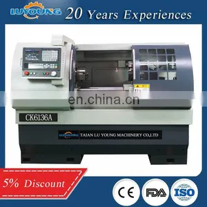 Fanuc ,Siemens Control Cnc Lathe Machine CK6136 thumbnail-1