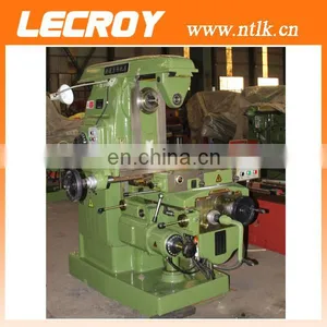 Gear Drive Knee Type Horizontal Metal Processing Milling Machine thumbnail-1