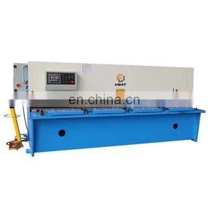 QC12Y 6X2500 Swing Beam Aluminium Iron Metal Steel Plate Sheet Cnc Hydraulic Shearing Machine Price thumbnail-1