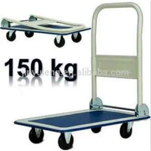 Foldable Flat Hand Cart for Ware Hourse ,supermarket thumbnail-1