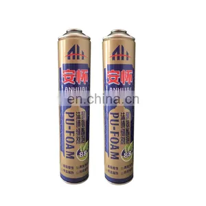 Polyurethane Fire Resistant Adhesive Foam and Spray Cans Aerosol Made in China thumbnail-1