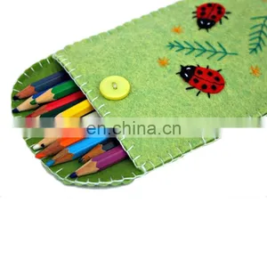 Customized and Featured Pencil Case Durable Planner Notebook Felt Cover thumbnail-1