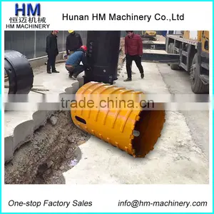 Core Barrel With Replaceable Blocks For Bauer Rotary Drilling Rig thumbnail-2